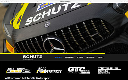 modus_vm realisiert neue Website für Schütz Motorsport