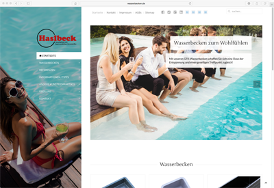 modus_vm konzipiert neue Homepage www.wasserbecken.de für Haslbeck Kunststoffe