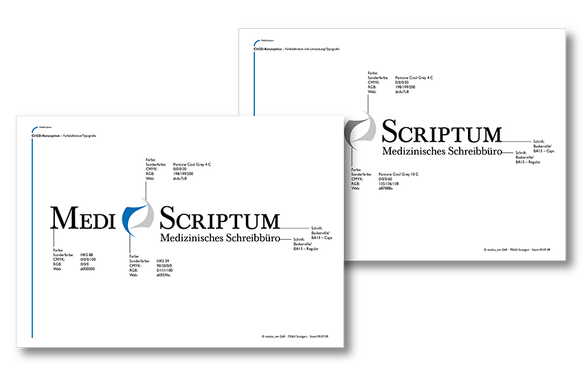modus_vm Referenz CI-Guide MediScriptum – Medizinisches Schreibbüro