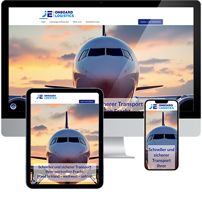 Newsmeldung modus_vm: Logo / Corporate Identity und Markenauftritt JE Onboard Logistics